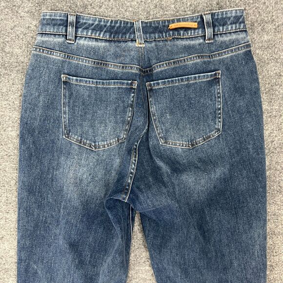 Soft Surroundings Jeans Womens 32 X 30 The Ultimate Denim Relaxed Straight Blue - Picture 9 of 12